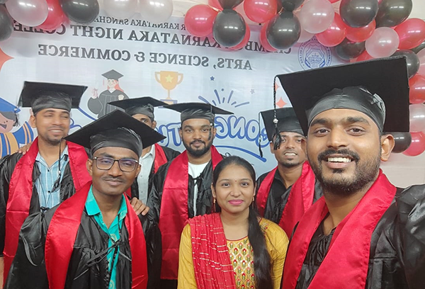 Chembur Karnataka Night College Sharing and Caring